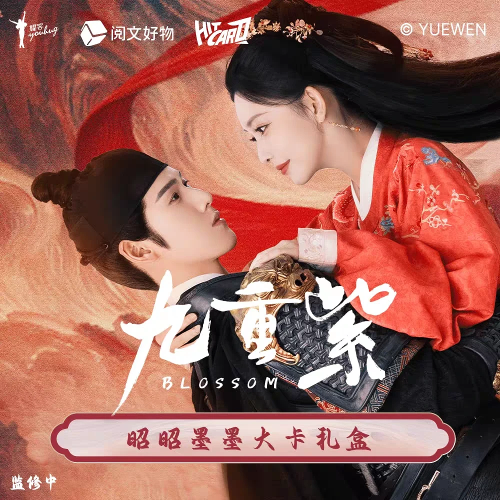 【对对碰】hitcard《九重紫》官方昭昭墨墨大卡礼盒盲盒卡牌