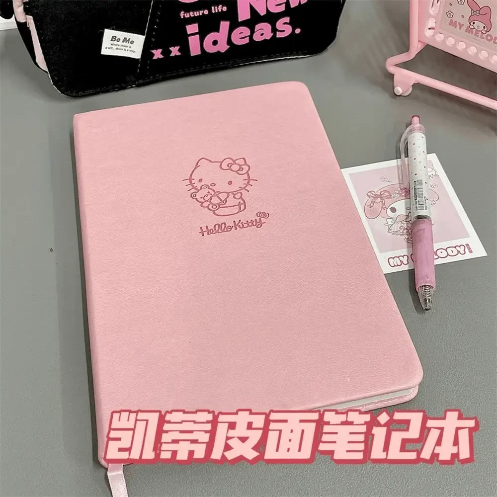 Hellokitty凯蒂猫笔记本高颜值ins少女心日记本学生记事本子TJ