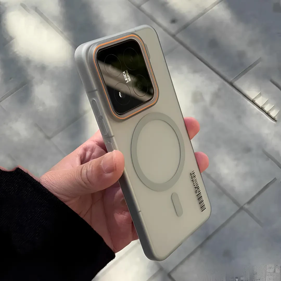 Magsafe冰雾磁吸适用小米15手机壳肤感14Ultra简约13超薄裸机防摔