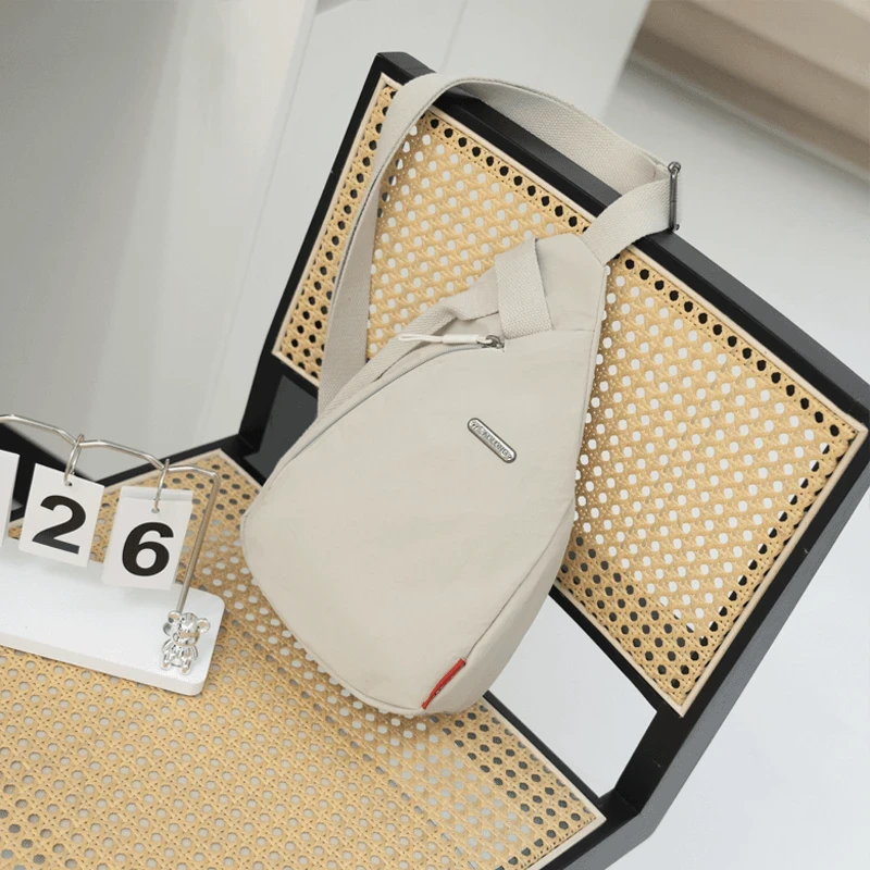 【厂家直销】胸包男女手机斜挎包包休闲百搭运动风腰包单肩小背包