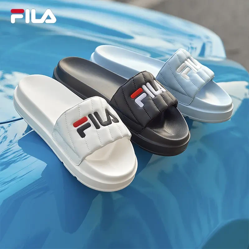 FILA 斐乐官方女鞋运动鞋拖鞋夏季厚底软底凉拖沙滩鞋漂流船鞋子