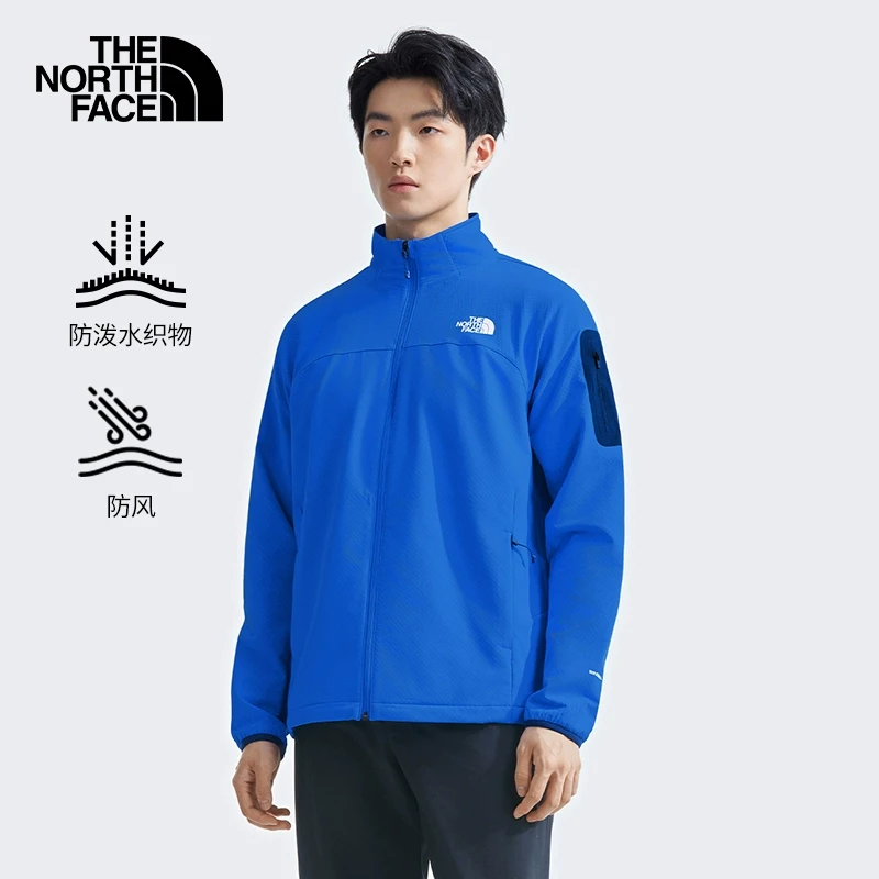 北面男Tek Approach防风防泼溅软壳夹克户外TheNorthFace|8DG2