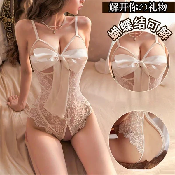 夜色/性感修身蕾丝迷人来连体睡衣甜美轻奢纯欲睡裙A57