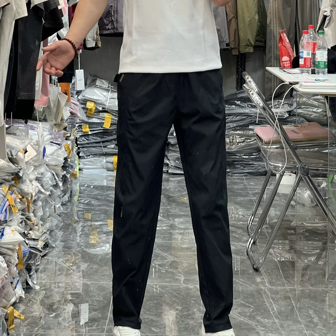 秋季直筒型长裤休闲裤弹力男装
