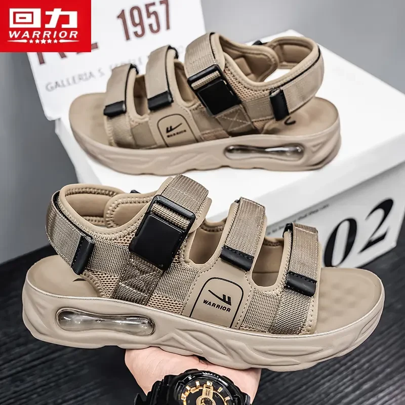 回力凉鞋男士夏季外穿厚底踩屎感运动气垫凉拖鞋开车两用沙滩潮鞋