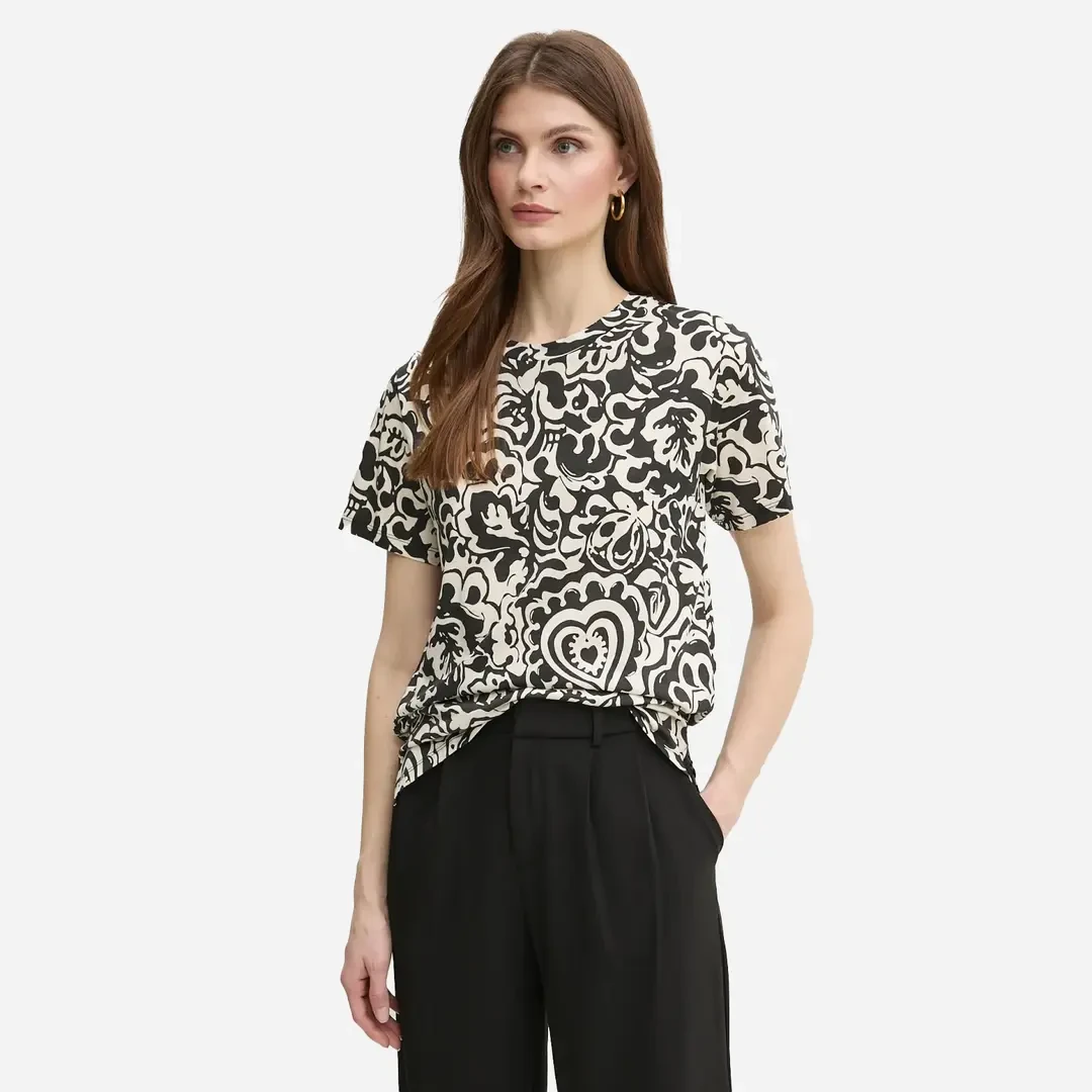 未使用 MaxMara 【国现 专柜价1500元】女士新款短袖T恤 Cadine 005