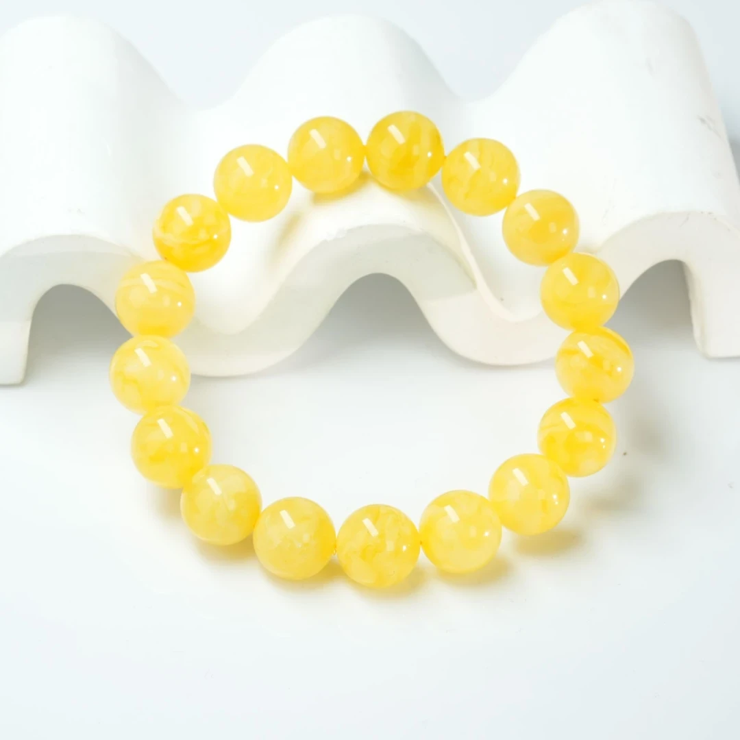 【小北好物】蜜蜡单圈手串约12mm【多样性发一件】QH03X1016