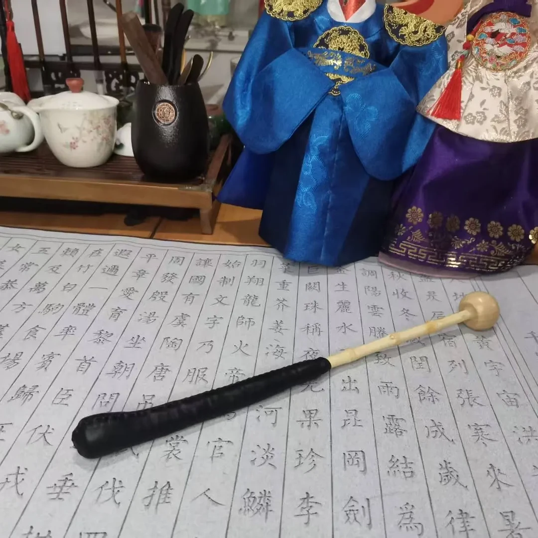 木质防滑手柄毡头36cm长大鼓棒鼓锤