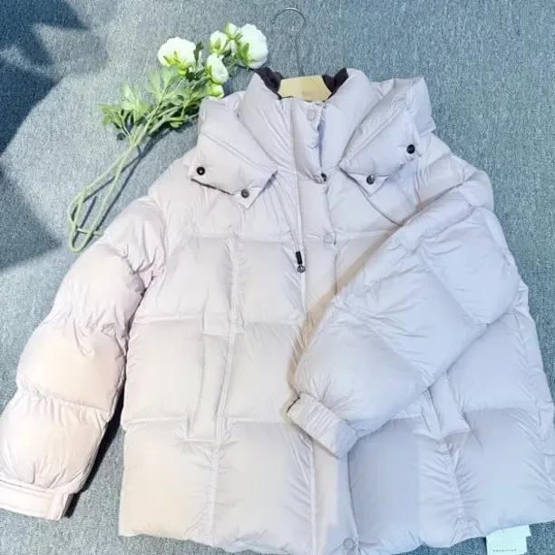 衣尚时冬季宽松休闲连帽保暖白鸭绒