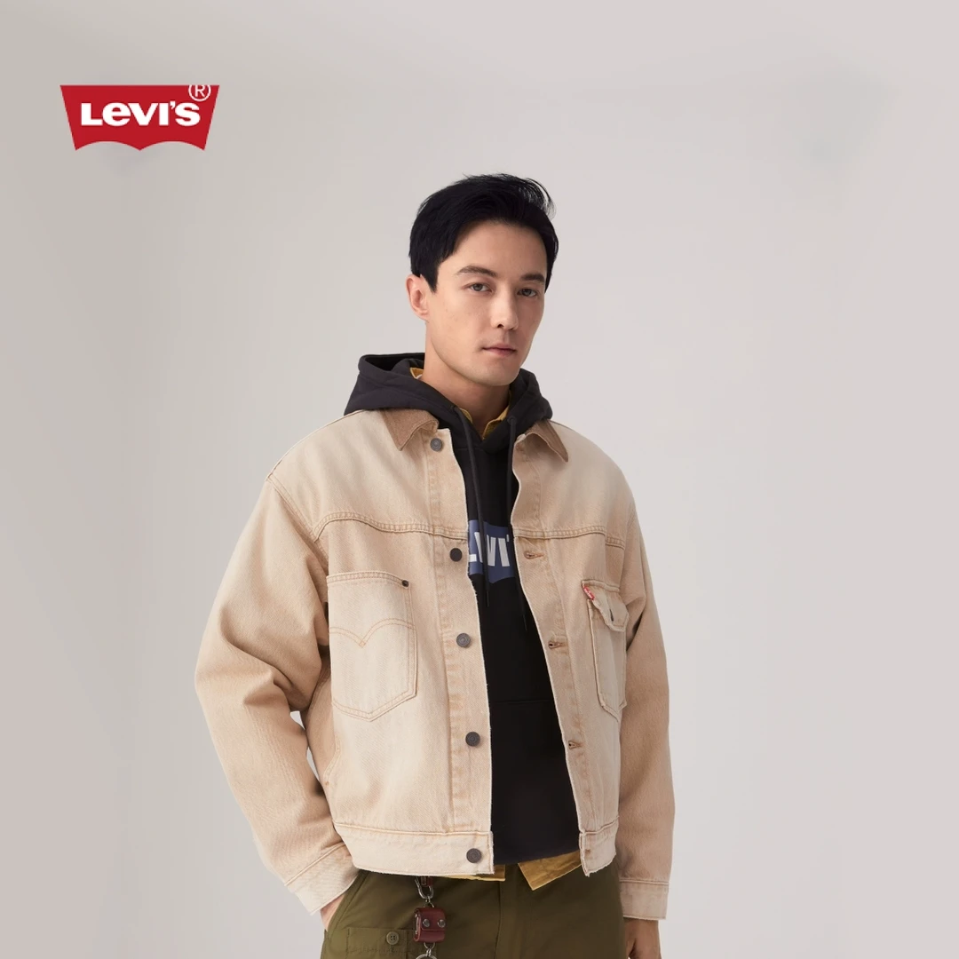 【商场同款】Levi's李维斯25年秋季新款男士牛仔夹克外套003MK