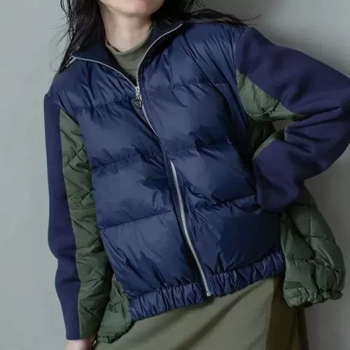 日单贵牌 拼接羽绒服14X