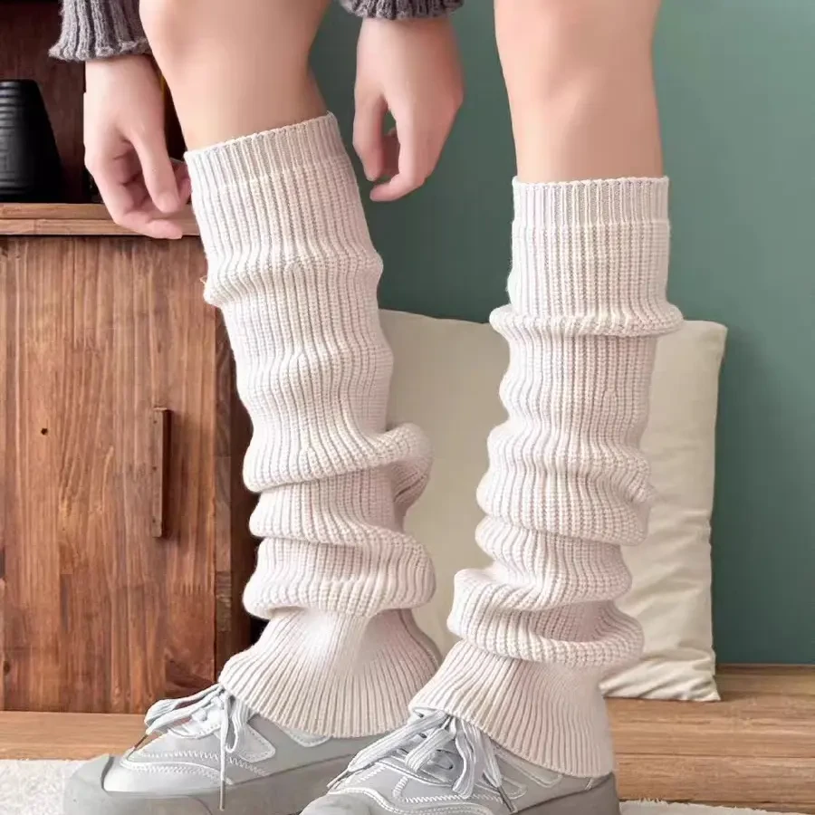 lulu平替秋冬厚实保暖显瘦修饰腿型堆堆袜套腿套瑜伽长筒袜套