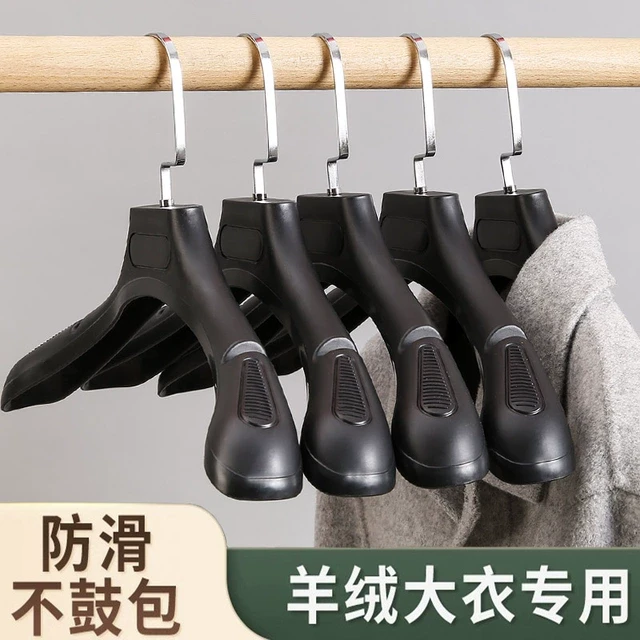 源头好货宽肩衣架家用挂衣防滑防肩角西装羊绒大衣专用无痕加粗加
