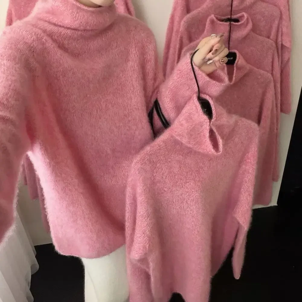 1118#戴戴品质宽松毛衣