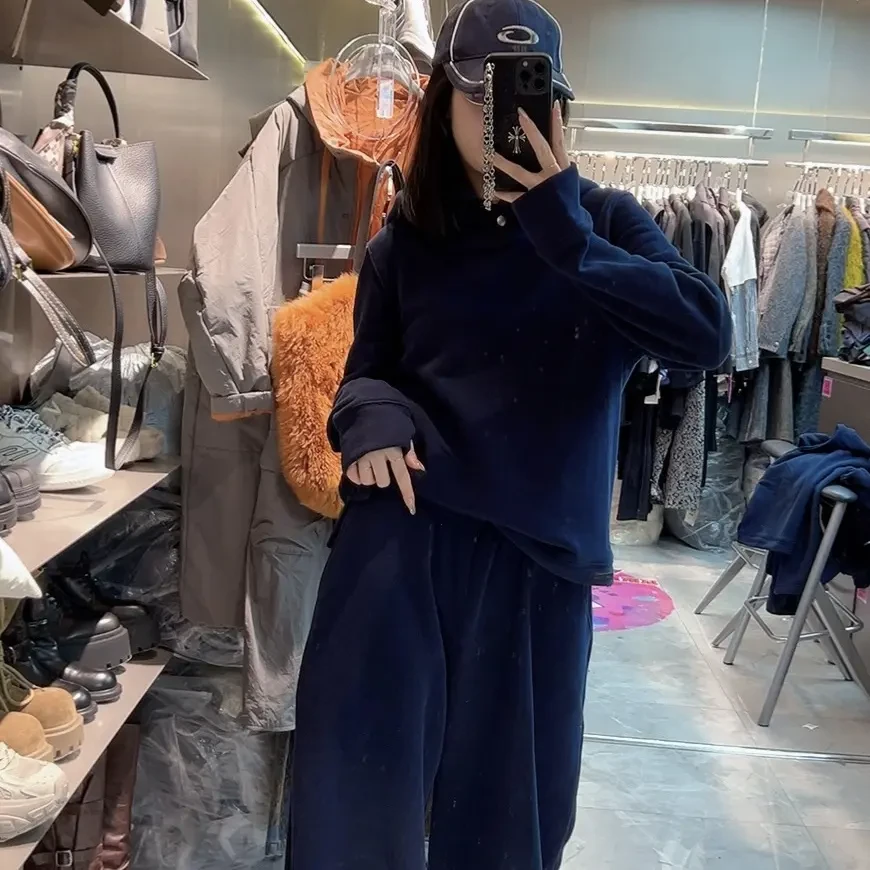 秋季新款时尚显瘦气质休闲套装