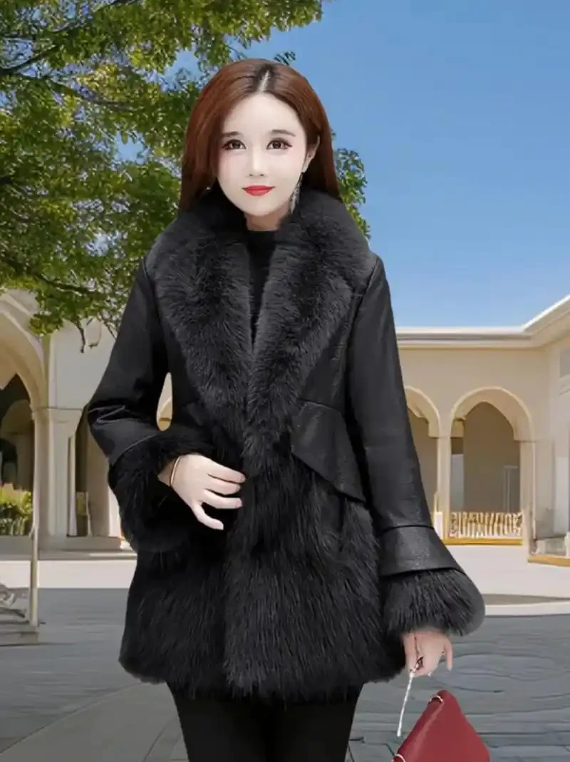 海宁时尚毛呢外套秋冬女士网红