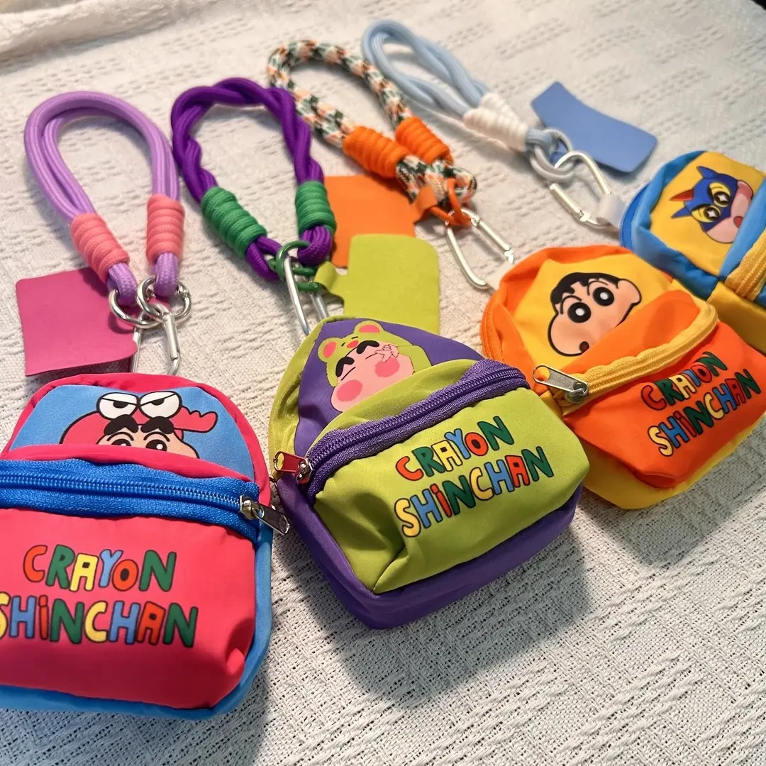 可放口红耳机零钱包小新爆款手机书包挂件背包防丢挂绳蓝牙收纳袋