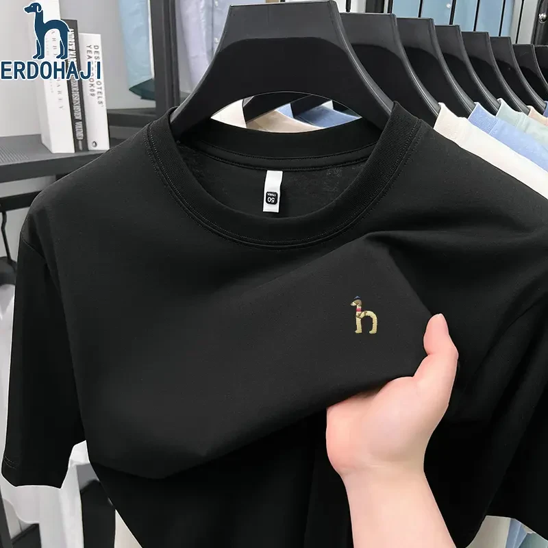 奥特莱斯【1折】撤柜正品短袖T恤男士夏季新款时尚休闲圆领体恤上衣