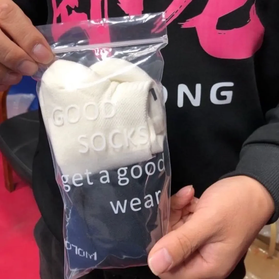 2双装黑白纯棉运动袜