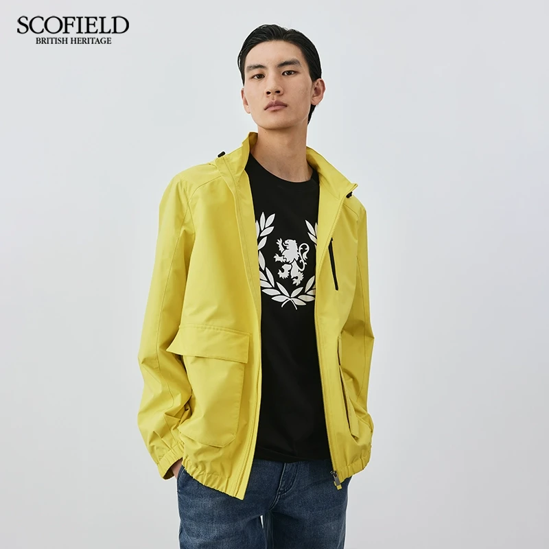 SCOFIELD【挺括有型】春季男装休闲夹克外套潮流通勤上衣