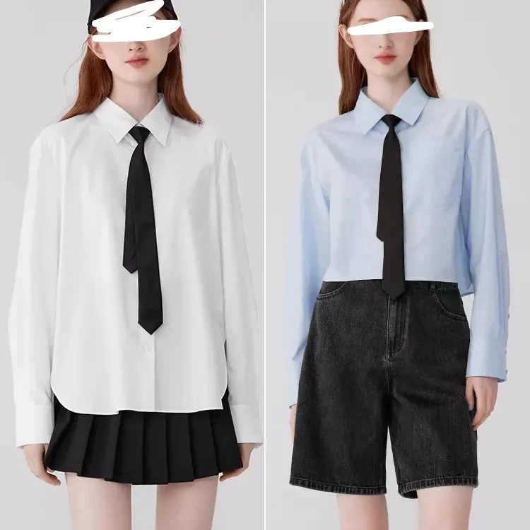 时尚百搭女士衬衫三色可选轻松展现优雅与时尚