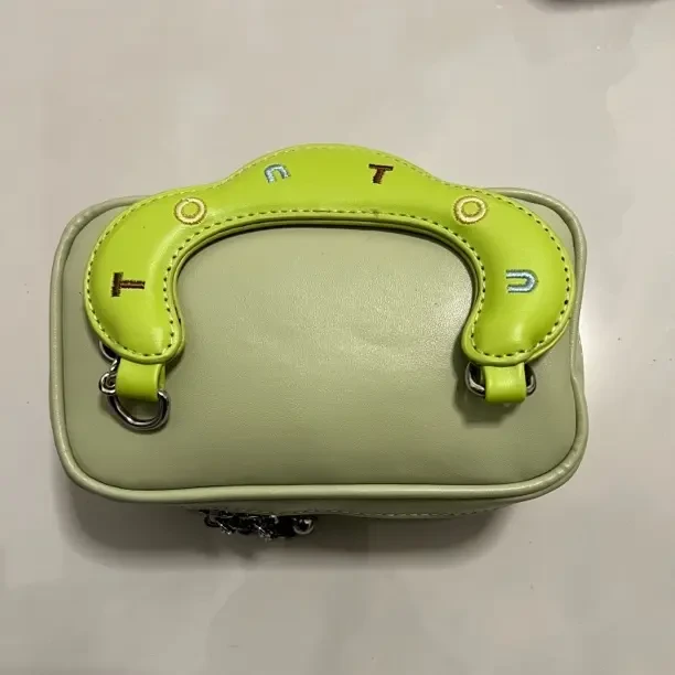 化妆包单肩糖果EVA轻奢手包款拉链手拿包甜美斜跨包