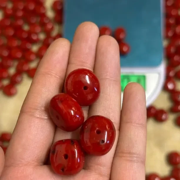 非金属亚克力项链 新款藏式风格石头材质拍一发四不掉色男女同