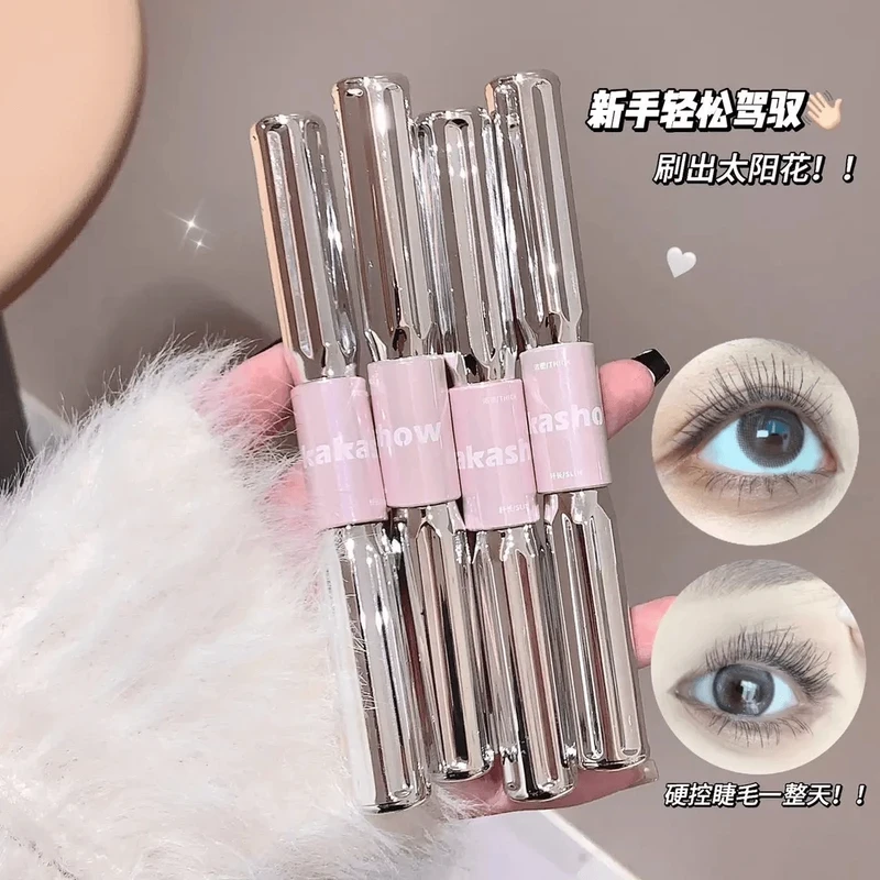 【痞幼专属】三姿堂杠铃睫毛膏浓密纤长防水不晕染卷翘睫毛打底膏