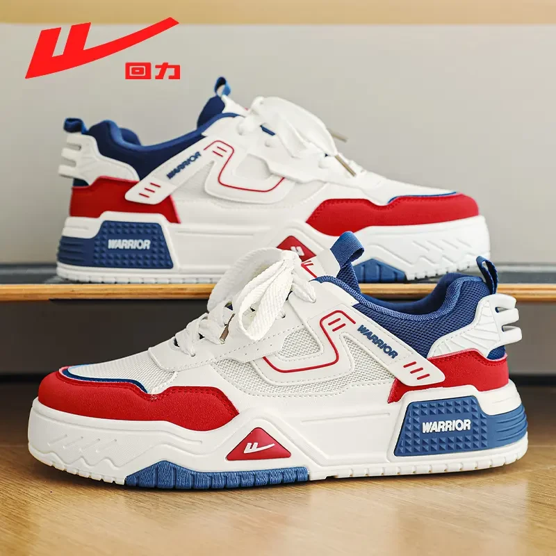 回力男鞋厚底板鞋秋季2025新款百搭休闲运动鞋增高防滑青少年潮鞋