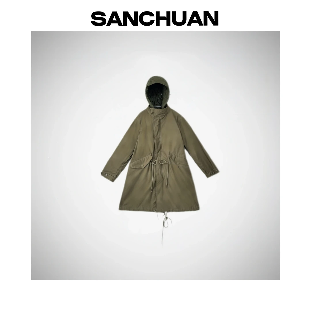 【SANCHUAN 】可拆卸两件套工装鹅绒棉服
