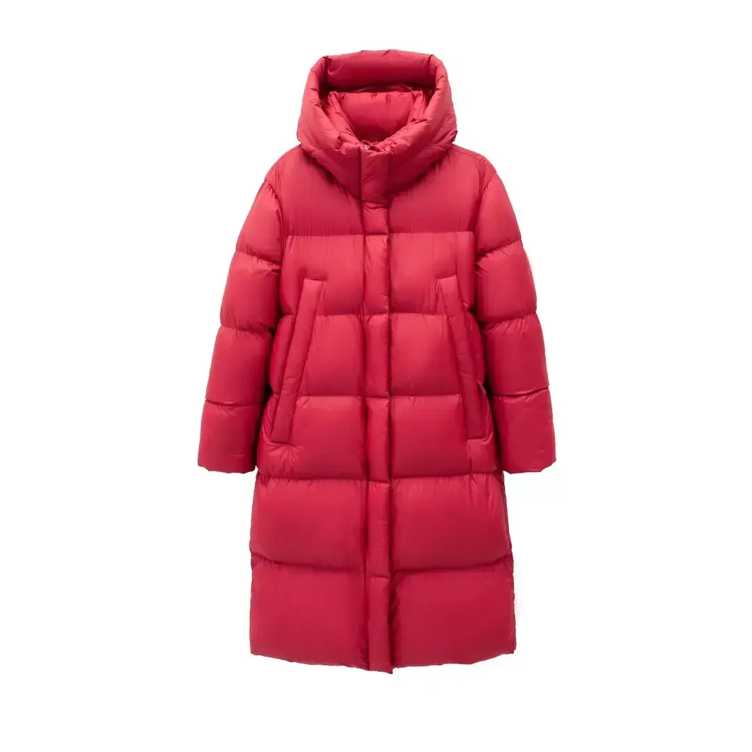 【现货过年不打样】新中长款羽绒服8203