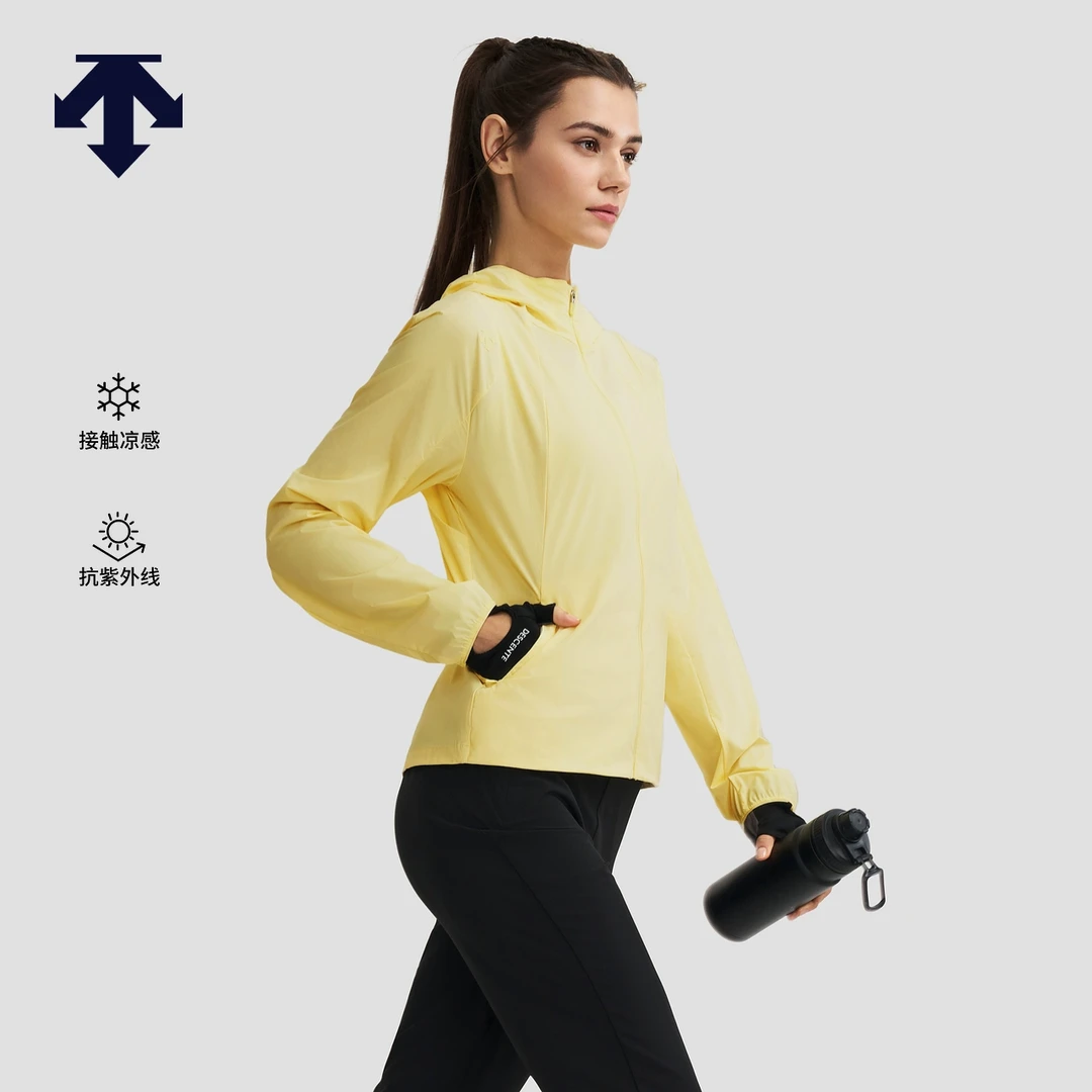 DESCENTE迪桑特WOMEN’S TRAINING女士防晒梭织上衣外套D5232TWB44