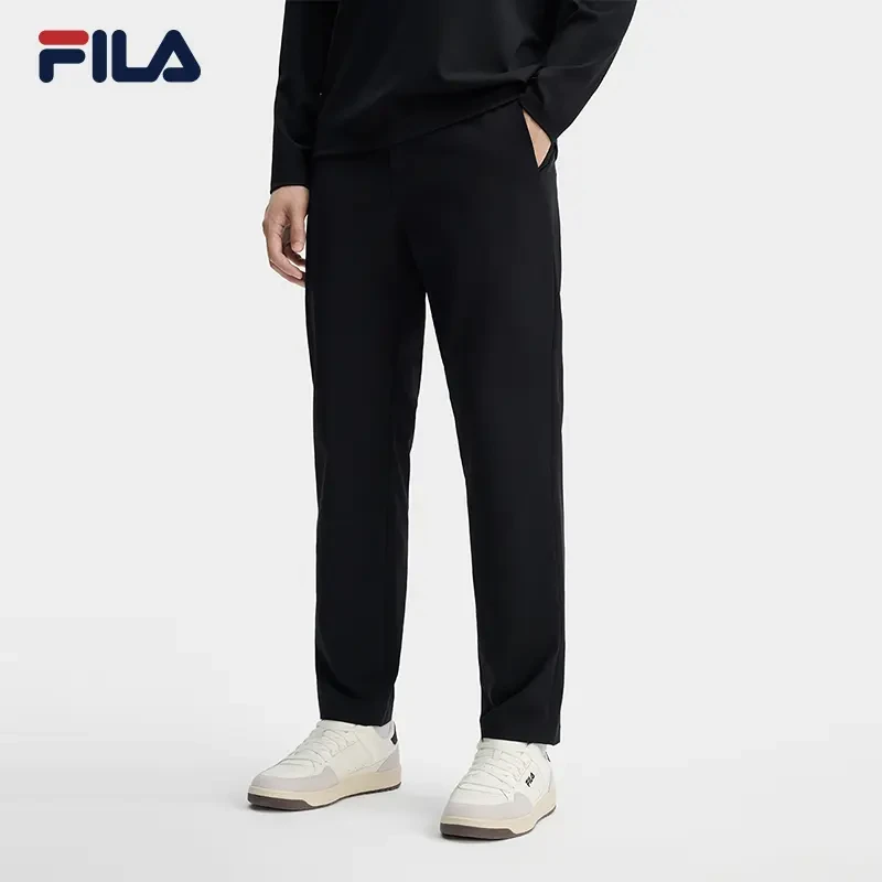 Fila/斐乐2025年春季新款男士户外百搭休闲运动长裤F11M512802F