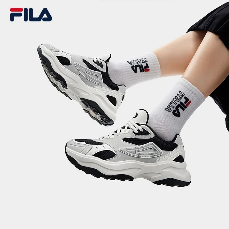 Fila/斐乐【猎空2】男女2025秋季复古休闲运动老爹鞋F12W522126F