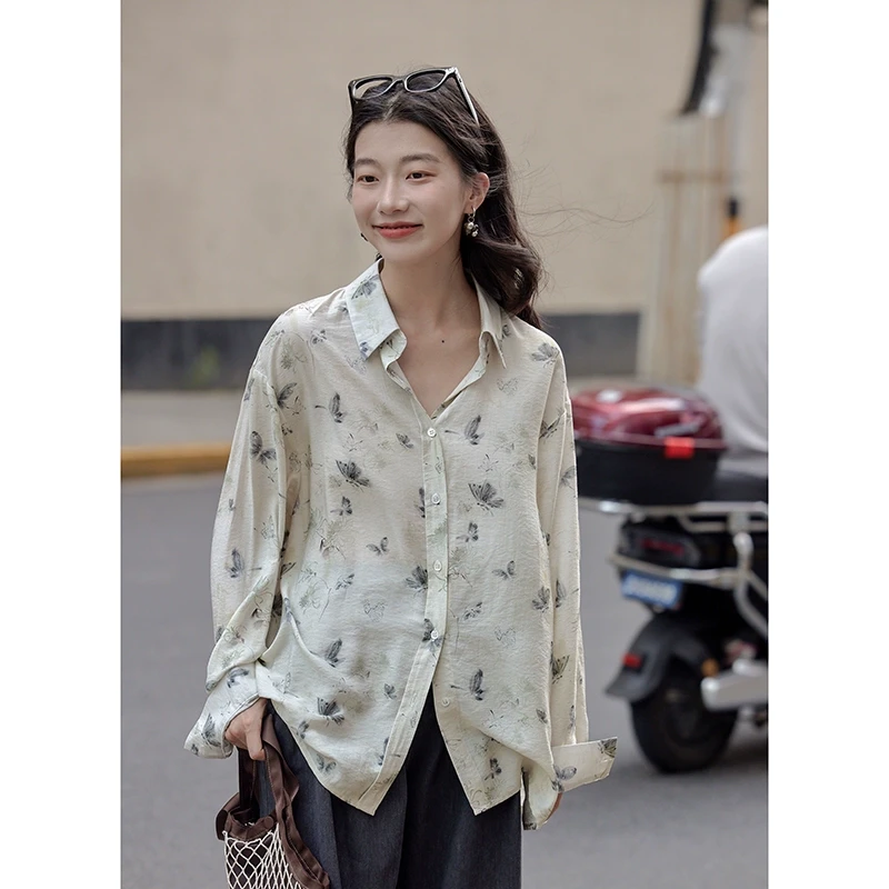 【1.19清清】觅定新中式衬衫高级感国风衬衣DS10899