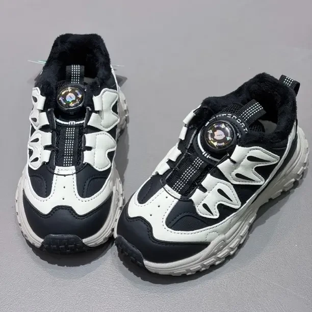 C1002女防滑透气冬季休闲男运动鞋棉鞋保暖老爹鞋