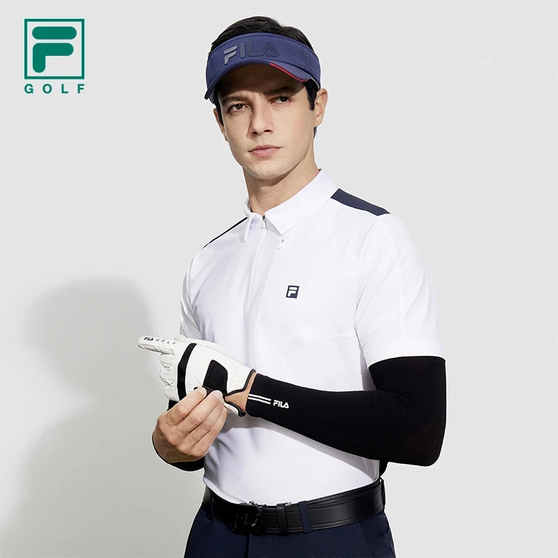 斐乐男子【凉感防晒高尔夫】夏季新款户外运动袖套A1425401F