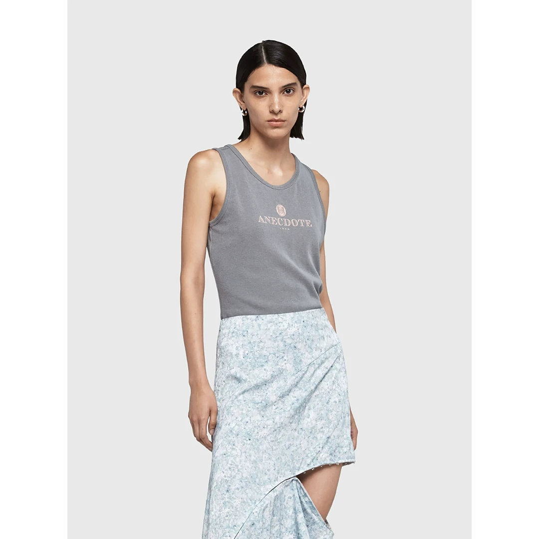 YCH设计师品牌字母无袖背心DSC买手店AY5Y03020