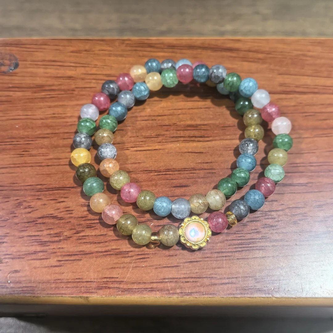 YW003碧玺多圈手串（无礼盒）