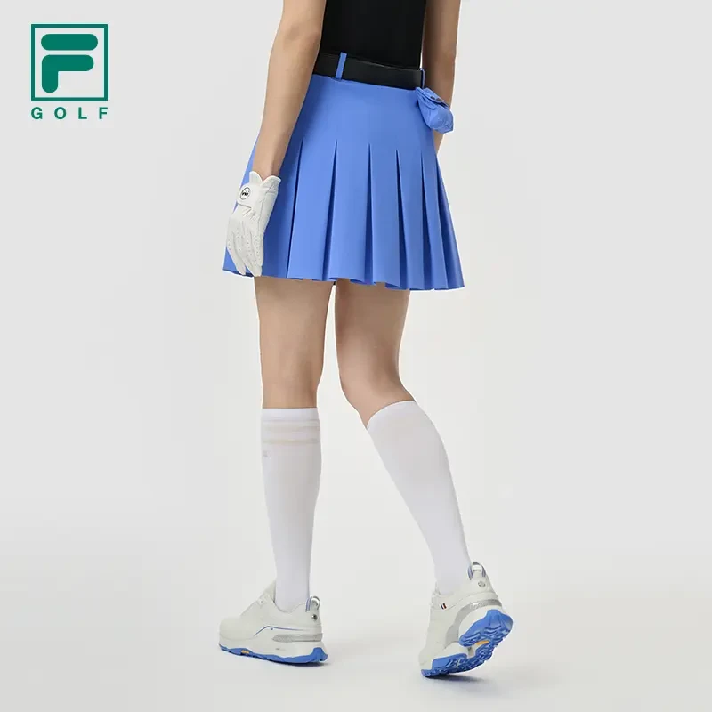 斐乐高端高尔夫防晒百褶裙夏日防走光运动裙商务梭织A11W525320F