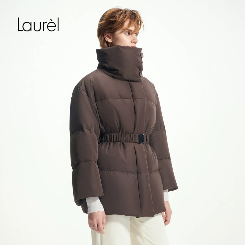 【星线好物】Laurel劳芮冬新款宽松羽绒服女LWD353L00500