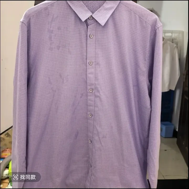 男士春秋格子长袖加绒商务休闲免烫宽松衬衫