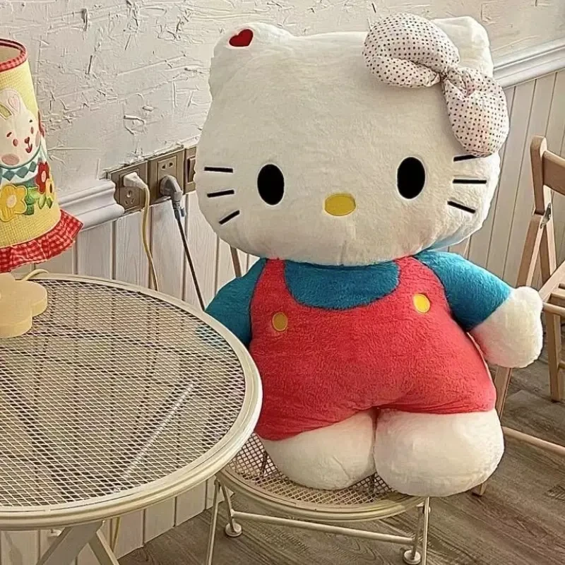 可爱KT猫咪毛绒玩具凯蒂猫公仔抱枕送女生日礼物布娃娃情人节陪睡