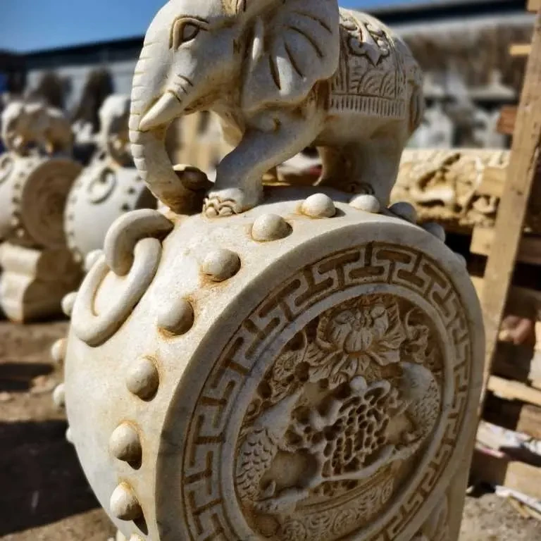 古雕刻适合别墅庭园装饰