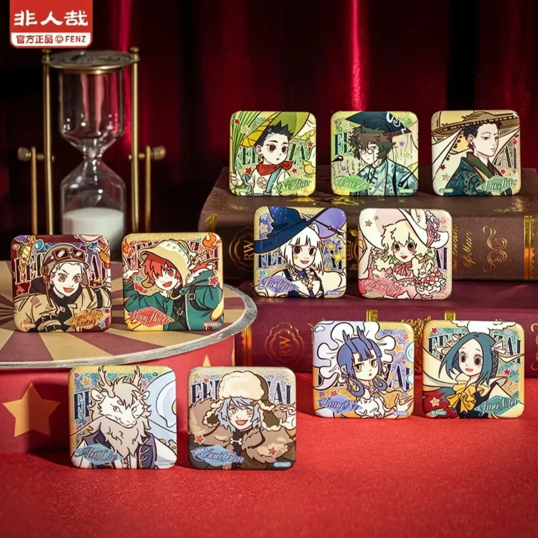 【非人哉】帽子戏法 吧唧 马口铁徽章 正版国谷 盲盒代拆