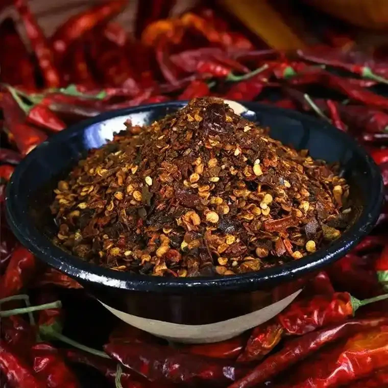 贵州遵义虾子镇柴火手搓糊辣椒