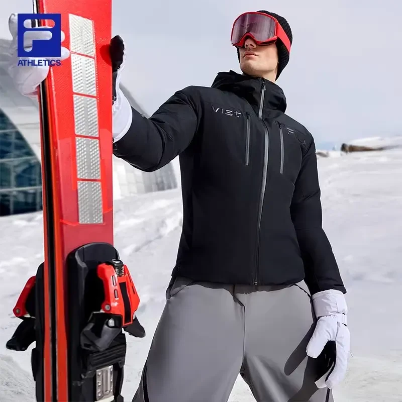 Fila/斐乐男款【反季热卖】五方联名保暖运动鹅绒服外套A11M446904F