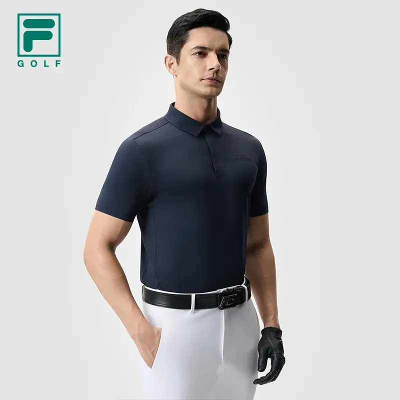 Fila/斐乐高尔夫2025春夏季防晒抗紫外线运动POLO衫A11M515105F