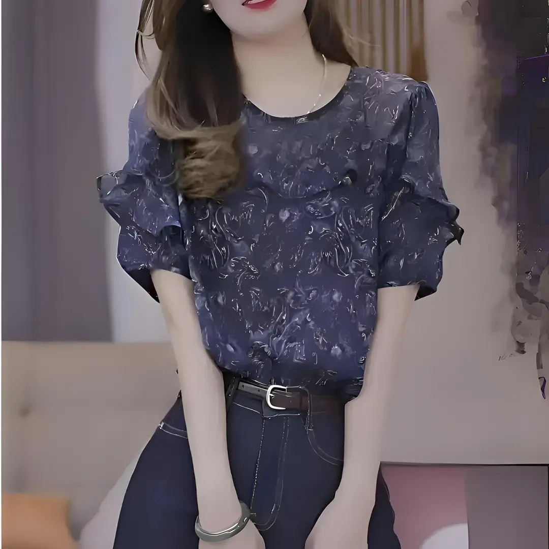 2025夏季百搭质感洋气n衬衫气质减龄纯色小众款式设计感