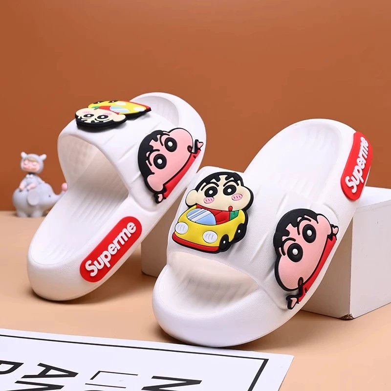 厚底拖鞋儿童夏季新款2025男童外穿一字拖可爱中大童室内家居凉拖